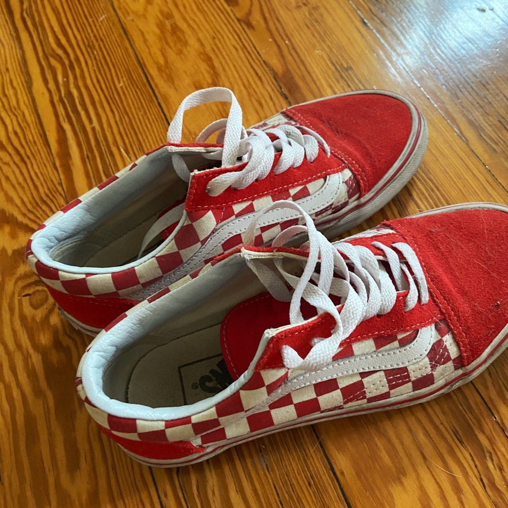 Checkered Low-top Vans